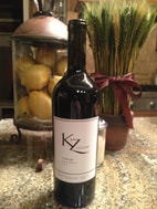 KZ Cellars Syrah, to be released in late 2014